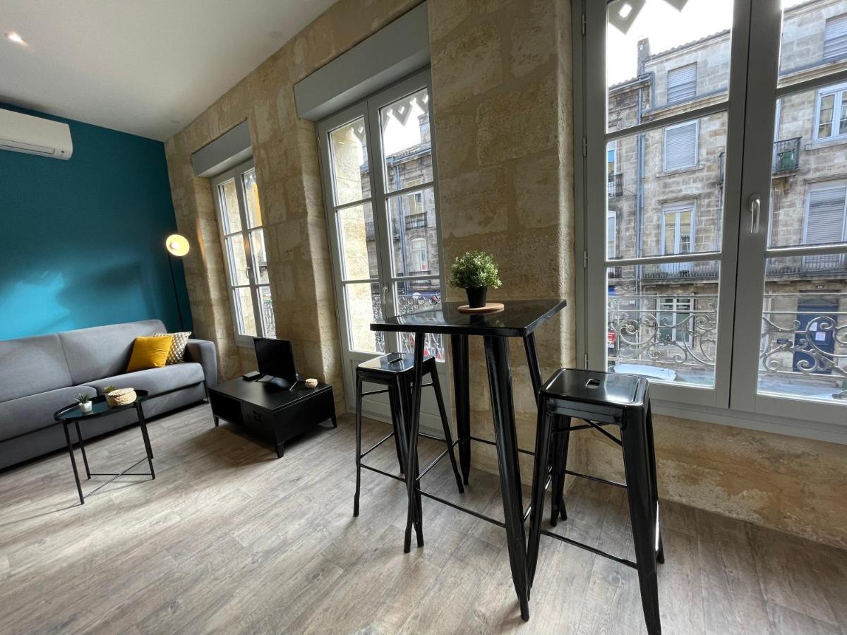 Magnifique Appartement Pour 2 Avec Climatisation Et Belle Pierre Bordelaise Bordeaux Zewnętrze zdjęcie