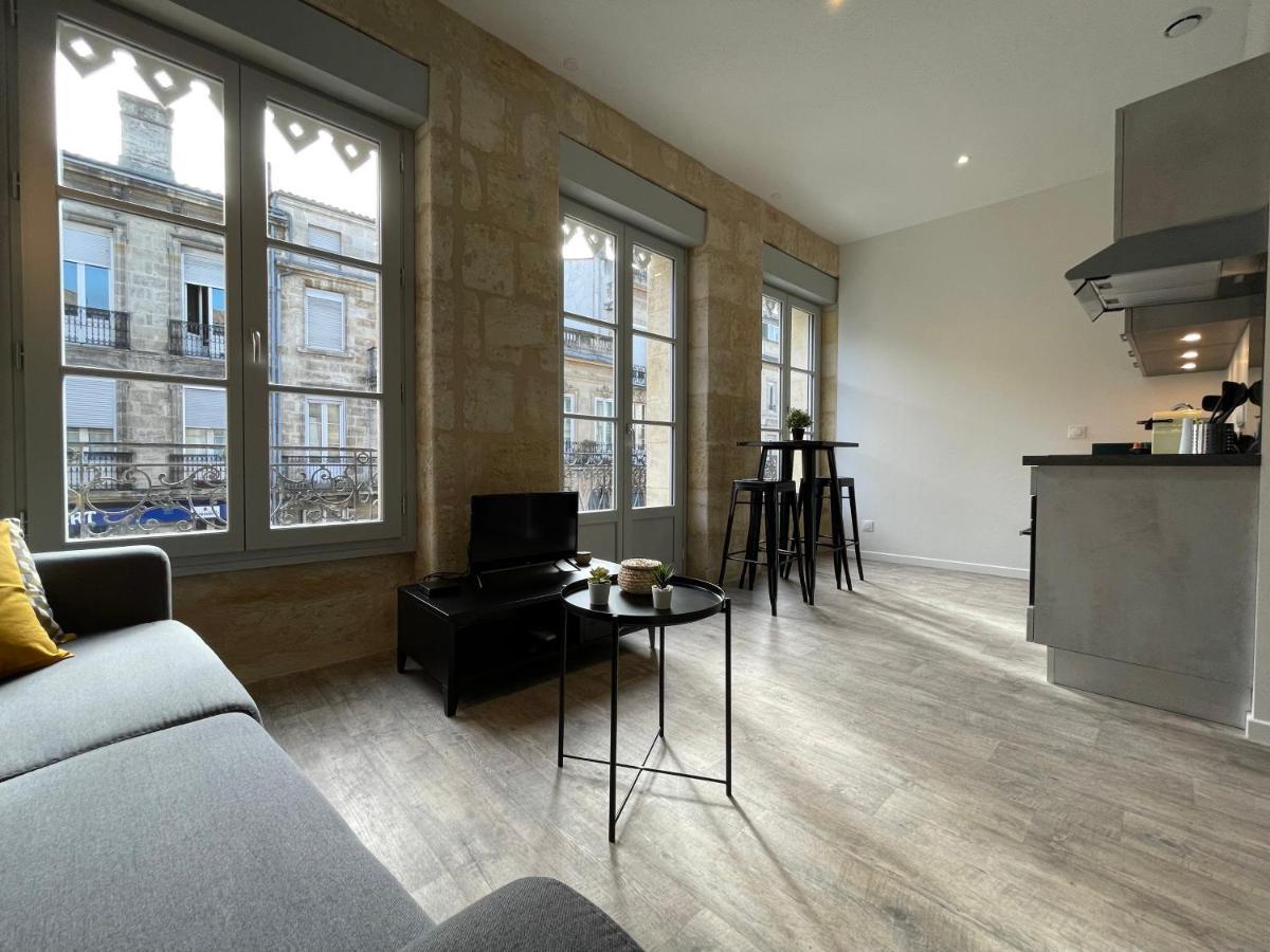 Magnifique Appartement Pour 2 Avec Climatisation Et Belle Pierre Bordelaise Bordeaux Zewnętrze zdjęcie