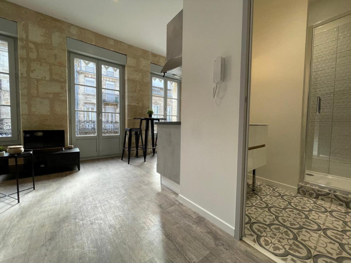 Magnifique Appartement Pour 2 Avec Climatisation Et Belle Pierre Bordelaise Bordeaux Zewnętrze zdjęcie