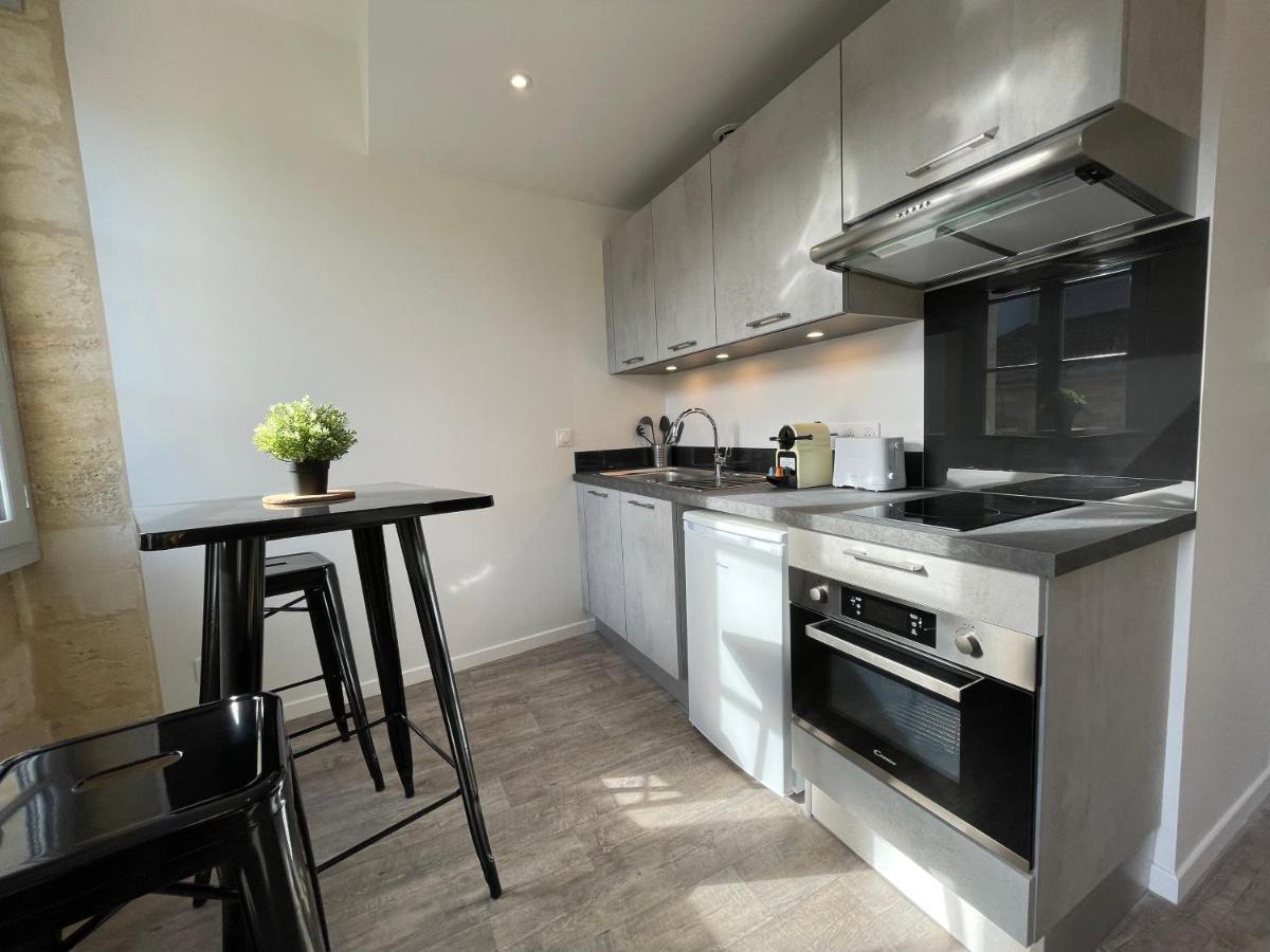 Magnifique Appartement Pour 2 Avec Climatisation Et Belle Pierre Bordelaise Bordeaux Zewnętrze zdjęcie