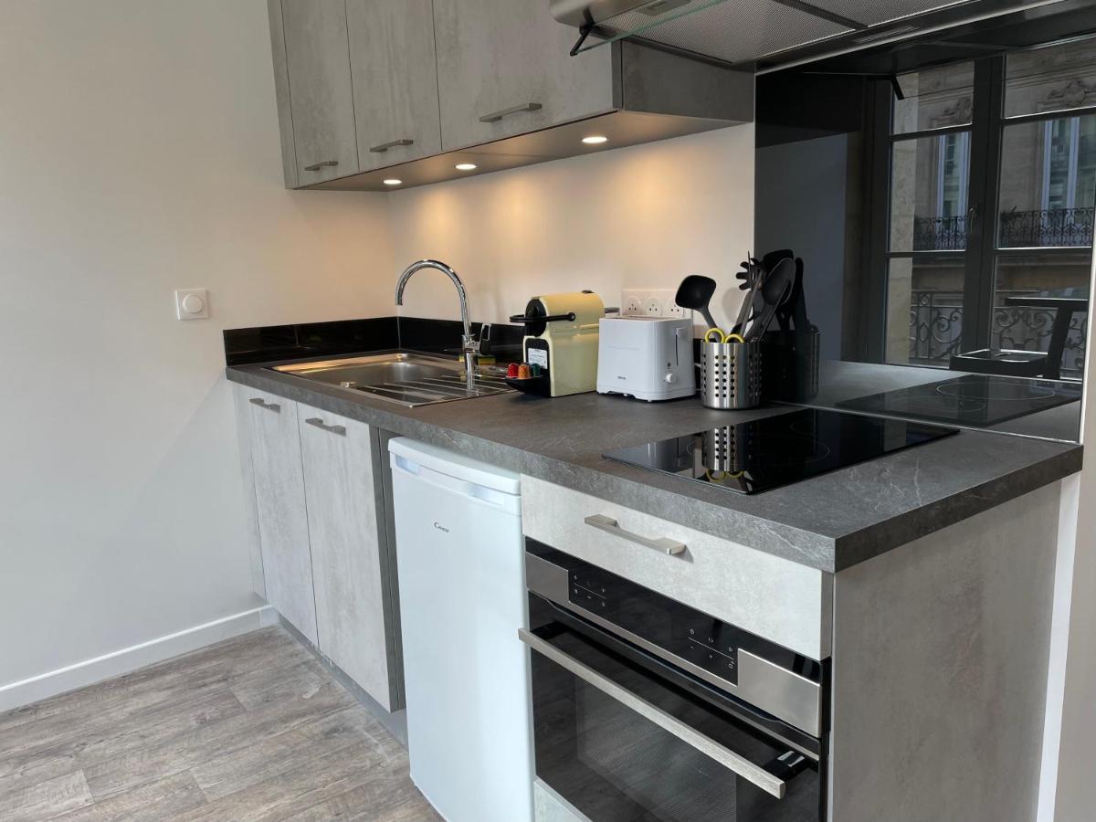 Magnifique Appartement Pour 2 Avec Climatisation Et Belle Pierre Bordelaise Bordeaux Zewnętrze zdjęcie