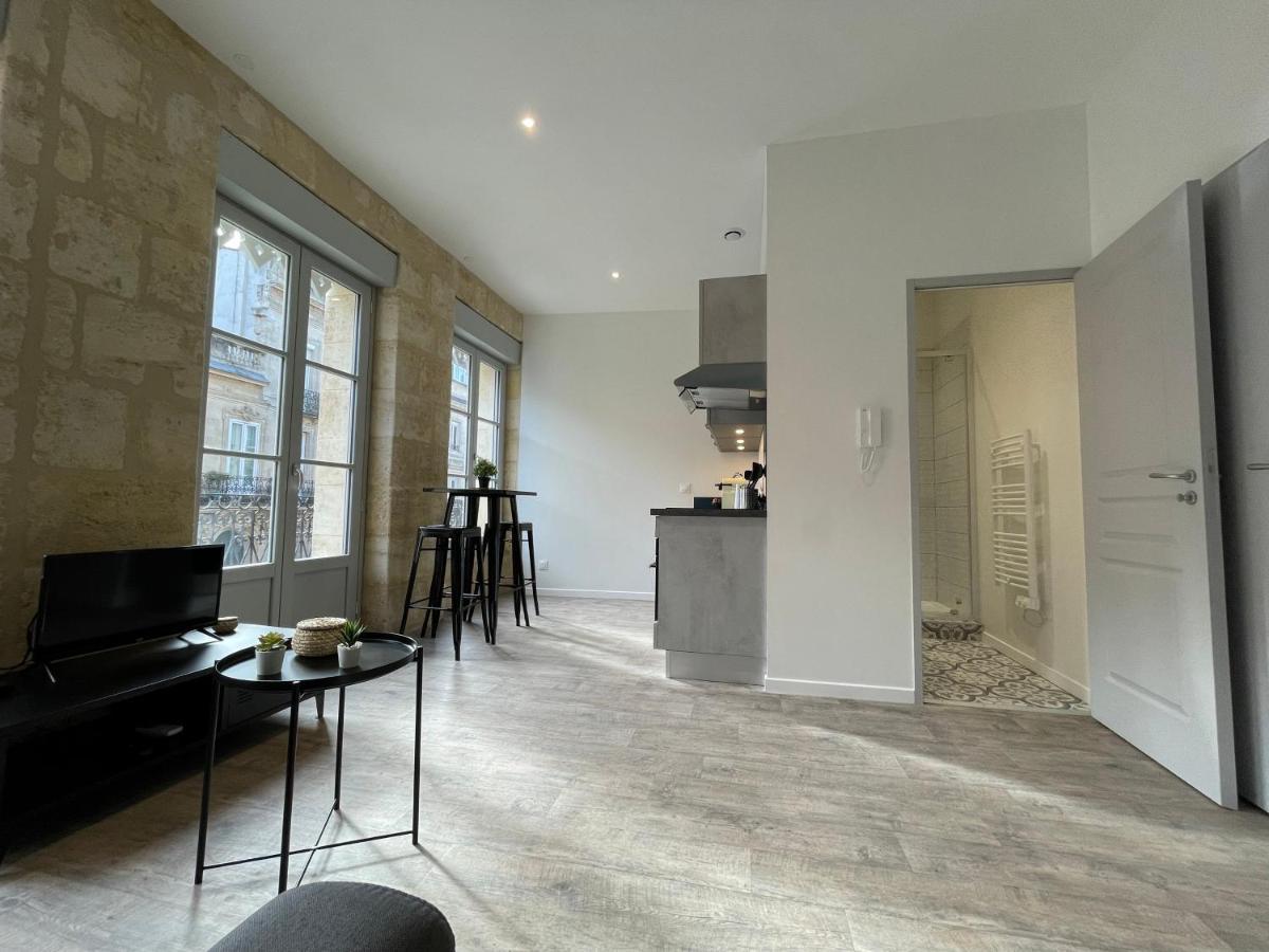 Magnifique Appartement Pour 2 Avec Climatisation Et Belle Pierre Bordelaise Bordeaux Zewnętrze zdjęcie