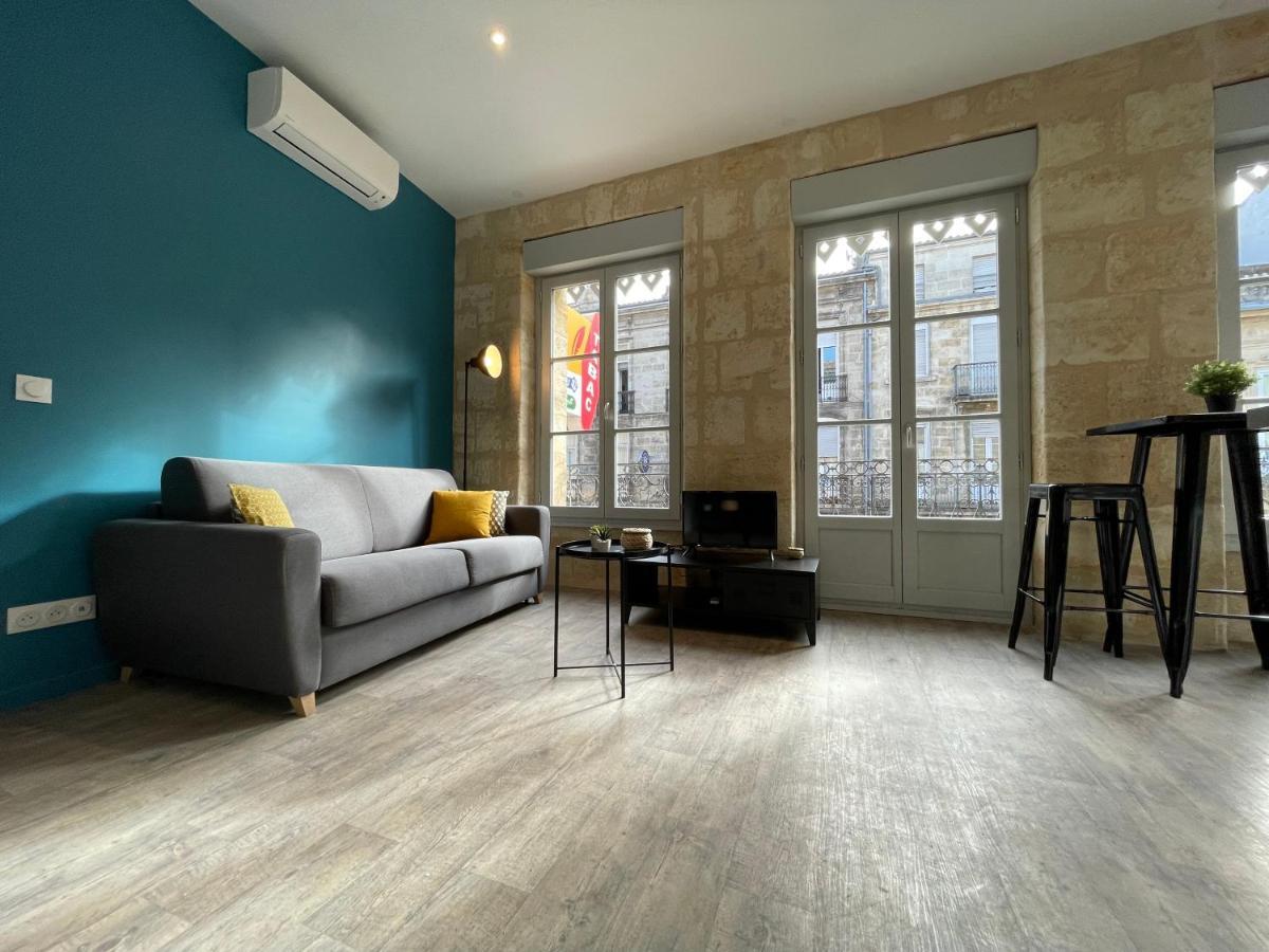Magnifique Appartement Pour 2 Avec Climatisation Et Belle Pierre Bordelaise Bordeaux Zewnętrze zdjęcie