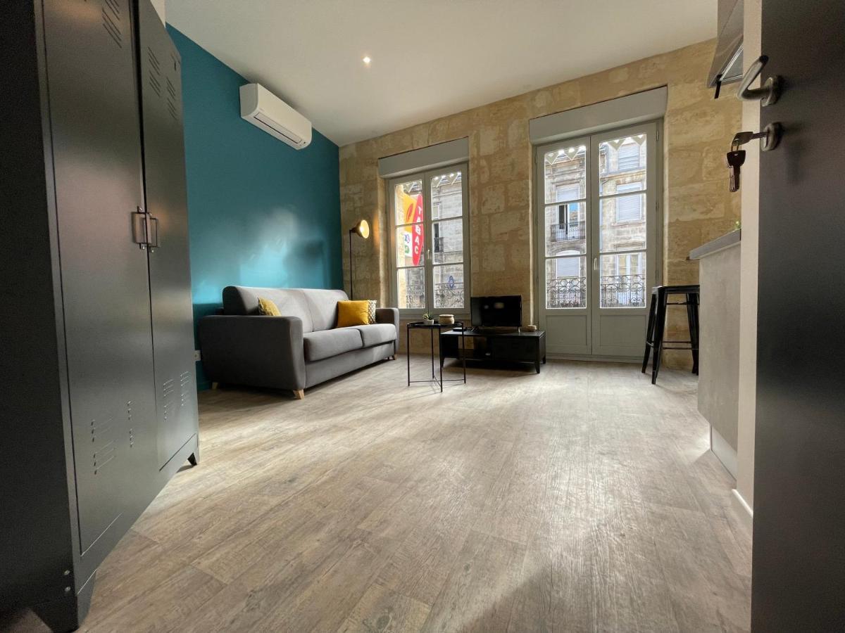Magnifique Appartement Pour 2 Avec Climatisation Et Belle Pierre Bordelaise Bordeaux Zewnętrze zdjęcie