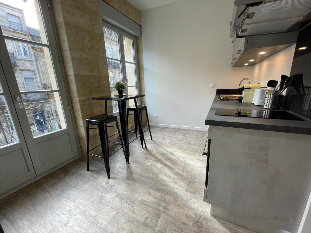 Magnifique Appartement Pour 2 Avec Climatisation Et Belle Pierre Bordelaise Bordeaux Zewnętrze zdjęcie