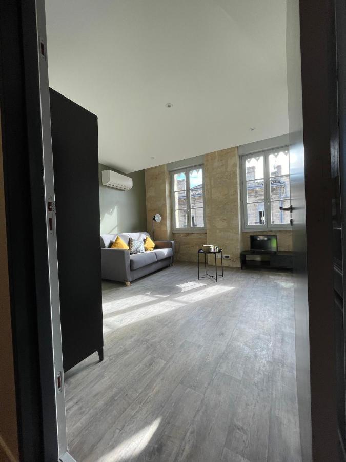Magnifique Appartement Pour 2 Avec Climatisation Et Belle Pierre Bordelaise Bordeaux Zewnętrze zdjęcie