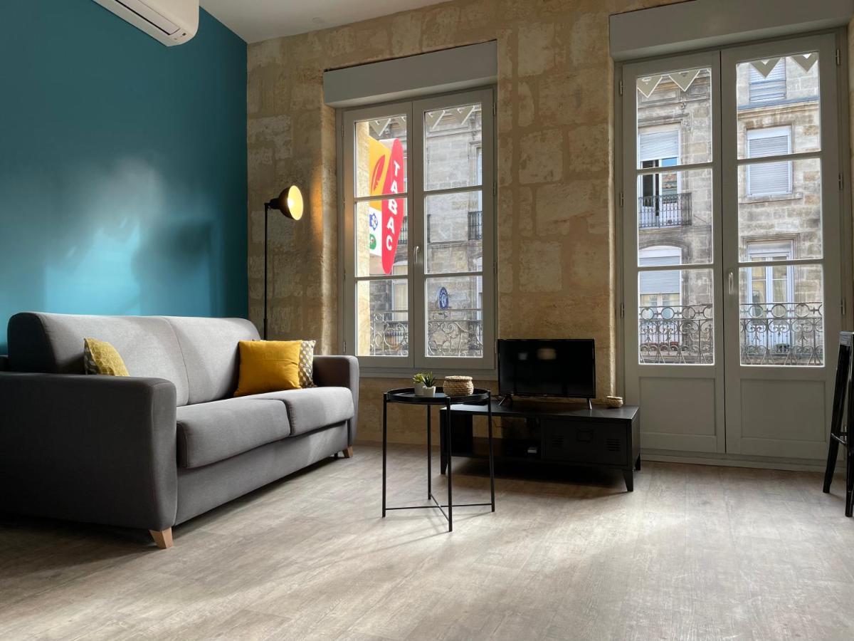 Magnifique Appartement Pour 2 Avec Climatisation Et Belle Pierre Bordelaise Bordeaux Zewnętrze zdjęcie