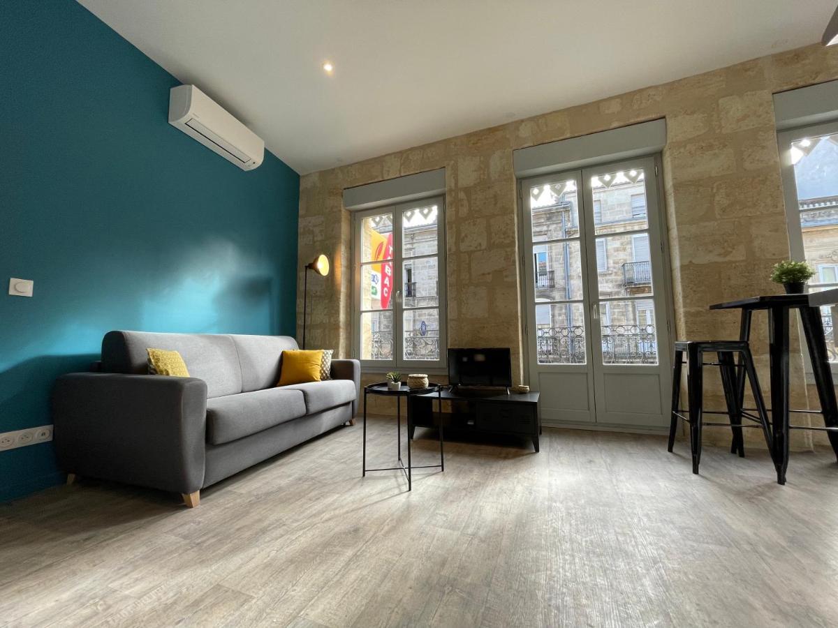 Magnifique Appartement Pour 2 Avec Climatisation Et Belle Pierre Bordelaise Bordeaux Zewnętrze zdjęcie