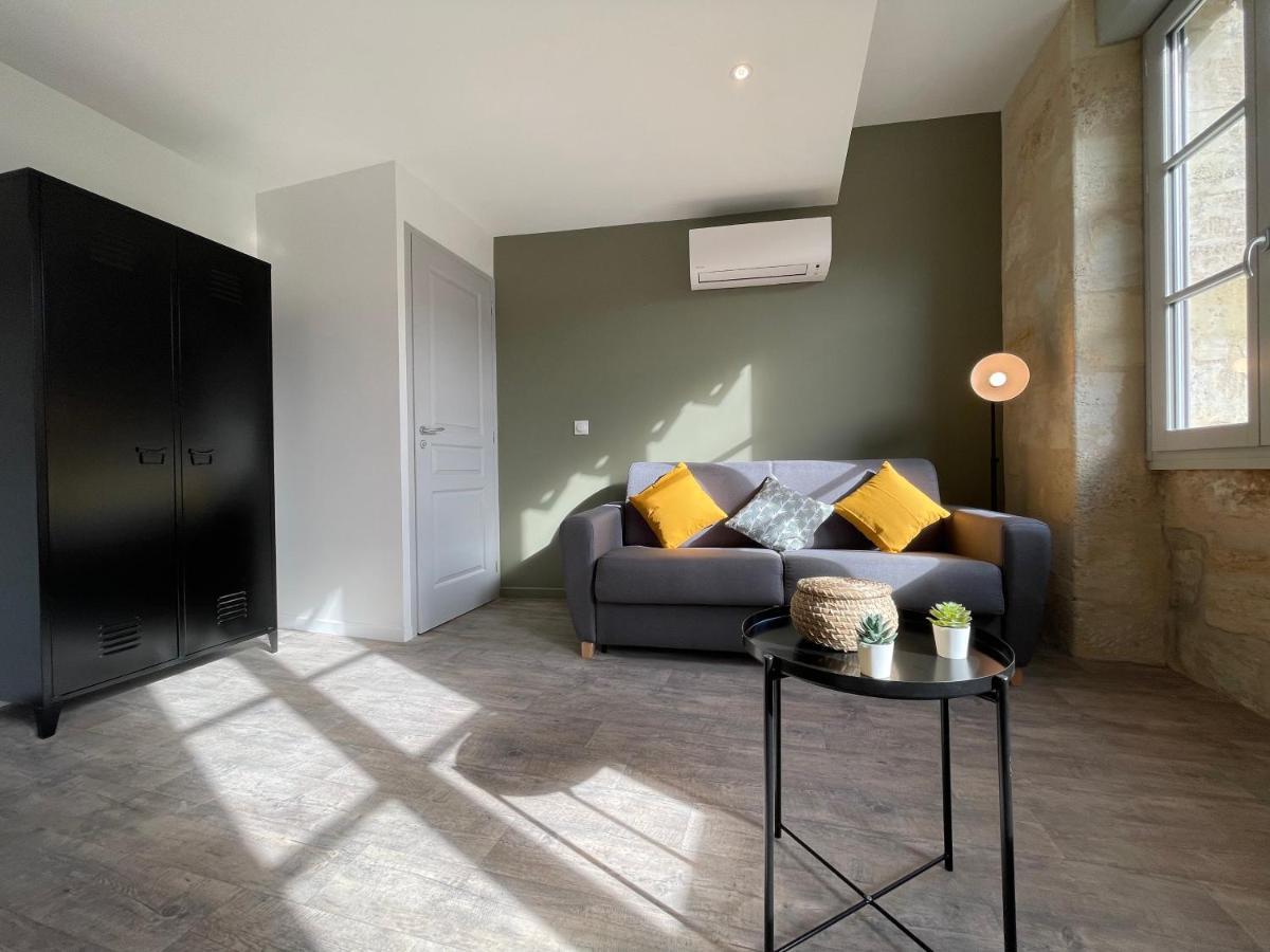 Magnifique Appartement Pour 2 Avec Climatisation Et Belle Pierre Bordelaise Bordeaux Zewnętrze zdjęcie